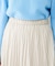スエードプリーツスカート