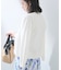 【UVケア/接触冷感／アンサンブル】丸首カーディガン＆袖スリット5分袖ニット