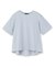 【洗える/Tシャツ】異素材ドッキングプルオーバー