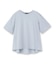 【洗える/Tシャツ】異素材ドッキングプルオーバー