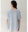 【洗える/Tシャツ】異素材ドッキングプルオーバー