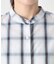 オンブレチェックバンドカラーシャツ