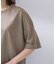 【アンサンブル可/Tシャツ風/ゆったり】リラックスニットトップス