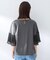 【洗える/袖シアー/Tシャツ風】袖シアープルオーバー