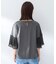 【洗える/袖シアー/Tシャツ風】袖シアープルオーバー