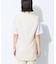 【SETUP可能／快適／シワになりにくい】リネンライクジレ
