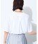 【お仕事に最適】Vネック柄ブラウス