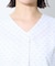 【お仕事に最適】Vネック柄ブラウス