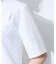 【お仕事に最適】Vネック柄ブラウス