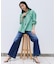 【秋羽織り/肌に張り付きにくい】シルキータッチシアーシャツ