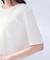 【洗える】5分袖ポコポコプルオーバー