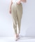 【洗える／セットアップ可】ベーシックテーパードパンツ