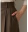 ウーステッドワイドシルエットパンツ