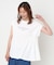 ロゴタックペプラムTシャツ