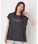 ロゴタックペプラムTシャツ