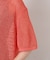 ラメポロメッシュニット