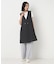 メッシュロングジレ