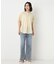 ゆったりドルマン麻混ブラウス