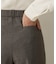 【セットアップ】ウールブレンドワイドパンツ