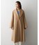 ショールカラーカシミヤコート