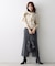 【アンサンブル可能】ラメクルーネックニット