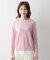 【アンサンブル可能】ラメクルーネックニット