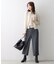 【アンサンブル可能】ラメクルーネックカーディガン