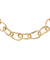 Anja Pebbles Gold Brass Chain Necklace