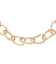 Anja Pebbles Gold Brass Chain Necklace