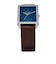 36mm  Hagen Three-Hand Brown Leather Watch