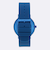 41mm Aaren Kulor Marine Blue Silicone Watch