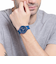 41mm Aaren Kulor Marine Blue Silicone Watch