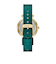 36mm TILLIE 三針 ジェイド レザーウォッチ