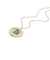 HARLOW LOCKETコレクション ゴールドトーン ステンレススチール ペンダントネックレス JF04738710