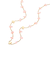 ANJA ROSE QUARTZ ゴールドトーン ステンレススチール ネックレス