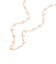 ANJA ROSE QUARTZ ゴールドトーン ステンレススチール ネックレス
