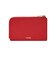 フォッシル カード入れ レディース レザー レッド  SWL2878600
