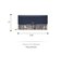 フォッシル クラッチバッグ レディース PVC ブルー  SWL3010403