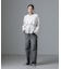 ベロアフリルカットブラウス