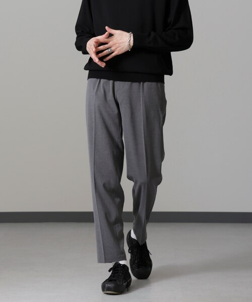 ALWAYS EASY ワンタックスラックス｜ナノ_ユニバースのアウトレット