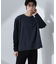 2トーンシルケットTシャツ 長袖