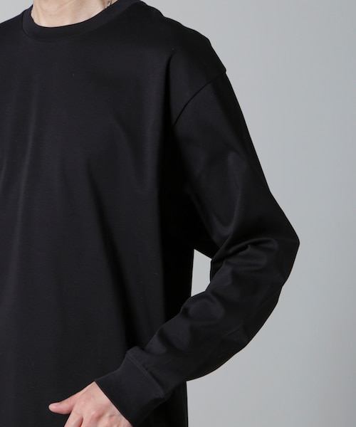 アンチスメル BIG クルーネックTシャツ 長袖｜ナノ_ユニバースの
