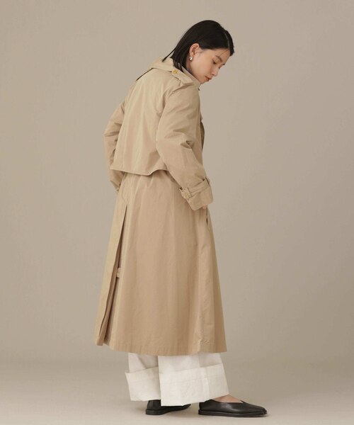 6x1 COPENHAGEN／ビッグフラップトレンチコート｜ナノ_ユニバースの