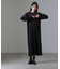 ベロアカットマキシワンピース