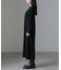 ベロアカットマキシワンピース