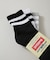 Healthknit／シンカーモノトーン2本ライン ソックス 3足セット