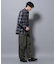 ビッグドレープチェックシャツ 長袖