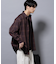 ビッグドレープチェックシャツ 長袖