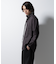 「BELGIUM LINEN FABRICS」リネンコットンスタンドカラーシャツ