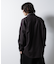 「BELGIUM LINEN FABRICS」リネンコットンスタンドカラーシャツ